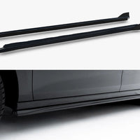 Maxton Design - Side Skirt Diffusers Volkswagen Golf Variant Mk8 Facelift