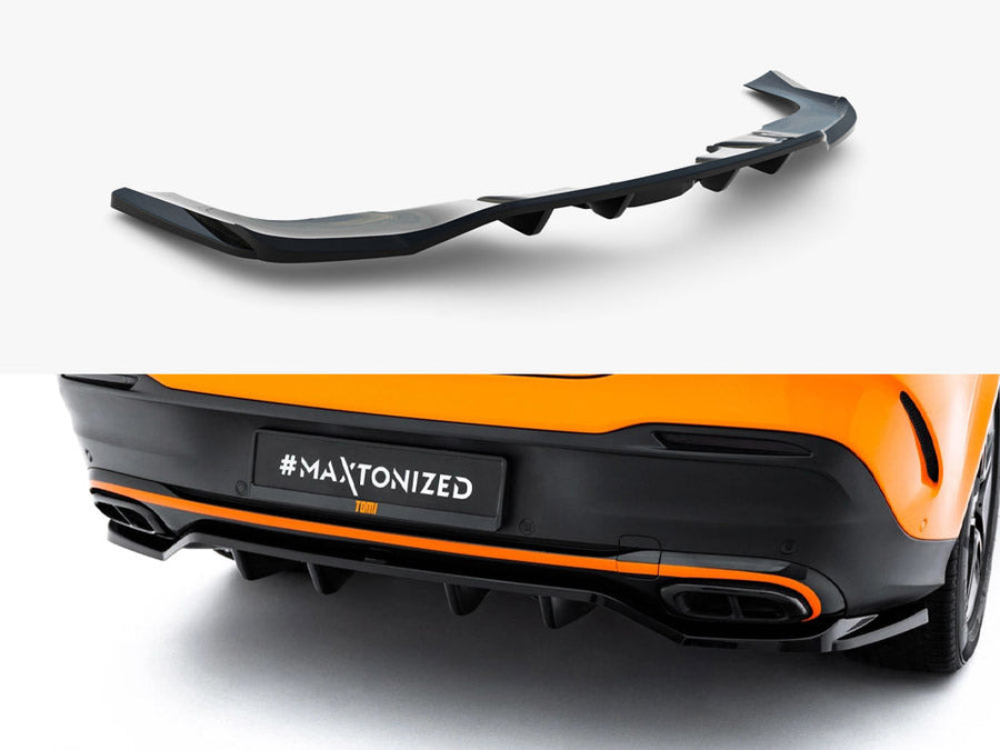 Maxton Design - Rear Splitter (Vertical Bars) V.2 Mercedes-Benz GLE Coupe AMG-Line C167 / C167 Facelift