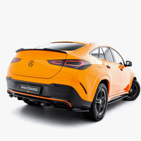 Maxton Design - Rear Splitter (Vertical Bars) V.2 Mercedes-Benz GLE Coupe AMG-Line C167 / C167 Facelift
