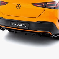 Maxton Design - Rear Splitter (Vertical Bars) V.2 Mercedes-Benz GLE Coupe AMG-Line C167 / C167 Facelift