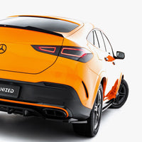 Maxton Design - Rear Splitter (Vertical Bars) V.2 Mercedes-Benz GLE Coupe AMG-Line C167 / C167 Facelift