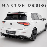 Maxton Design - Street PRO Rear Diffuser V.1 VW Golf 8 GTI