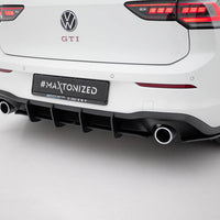 Maxton Design - Street PRO Rear Diffuser V.1 VW Golf 8 GTI