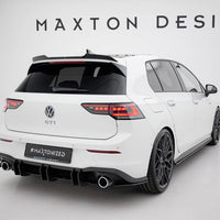 Maxton Design - Street PRO Rear Diffuser V.2 VW Golf 8 GTI
