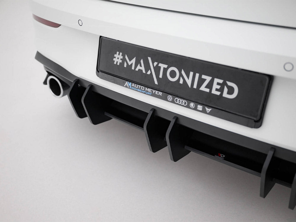 Maxton Design - Street PRO Rear Diffuser V.2 VW Golf 8 GTI – FW Performance
