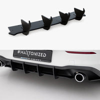 Maxton Design - Street PRO Rear Diffuser V.1 VW Golf 8 GTI