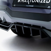 Maxton Design - Rear Splitter (Vertical Bars) V.3 Cupra Terramar Mk1 (Version with towbar)
