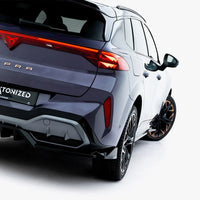 Maxton Design - Rear Splitter (Vertical Bars) V.3 Cupra Terramar Mk1 (Version with towbar)