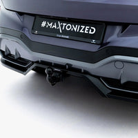 Maxton Design - Rear Splitter (Vertical Bars) V.3 Cupra Terramar Mk1 (Version with towbar)
