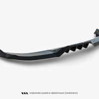 Maxton Design - Rear Splitter (Vertical Bars) V.3 Cupra Terramar Mk1 (Version with towbar)