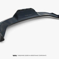 Maxton Design - Rear Splitter (Vertical Bars) V.3 Cupra Terramar Mk1 (Version with towbar)