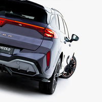 Maxton Design - Rear Splitter (Vertical Bars) V.4 Cupra Terramar Mk1 (Version with towbar)