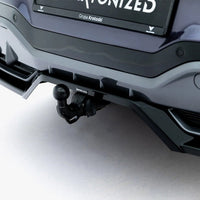 Maxton Design - Rear Splitter (Vertical Bars) V.4 Cupra Terramar Mk1 (Version with towbar)