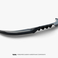 Maxton Design - Rear Splitter (Vertical Bars) V.4 Cupra Terramar Mk1 (Version with towbar)