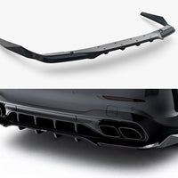 Maxton Design - Rear Splitter (Vertical Bars) Mercedes-AMG C63 Sedan / Estate W206 / S206