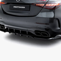 Maxton Design - Rear Splitter (Vertical Bars) Mercedes-AMG C63 Sedan / Estate W206 / S206