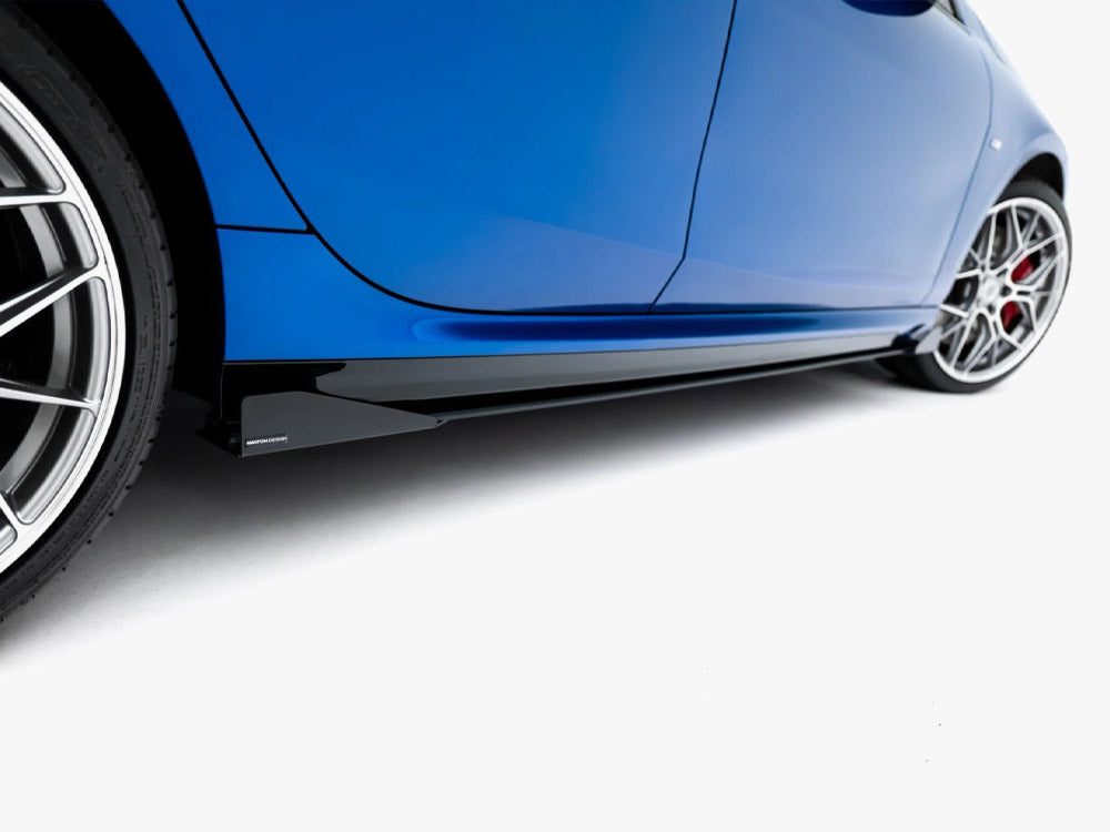 Maxton Design - Street PRO Side Skirt Diffusers + Flaps BMW 2 M-Pack / M235i Gran Coupe F74