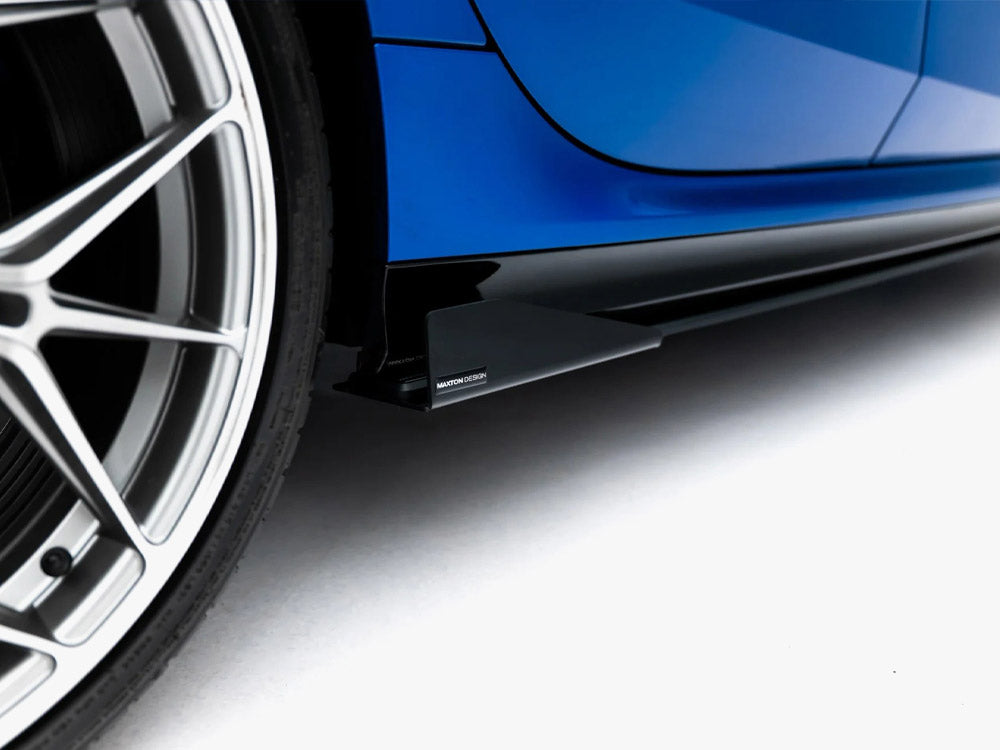 Maxton Design - Street PRO Side Skirt Diffusers + Flaps BMW 2 M-Pack / M235i Gran Coupe F74