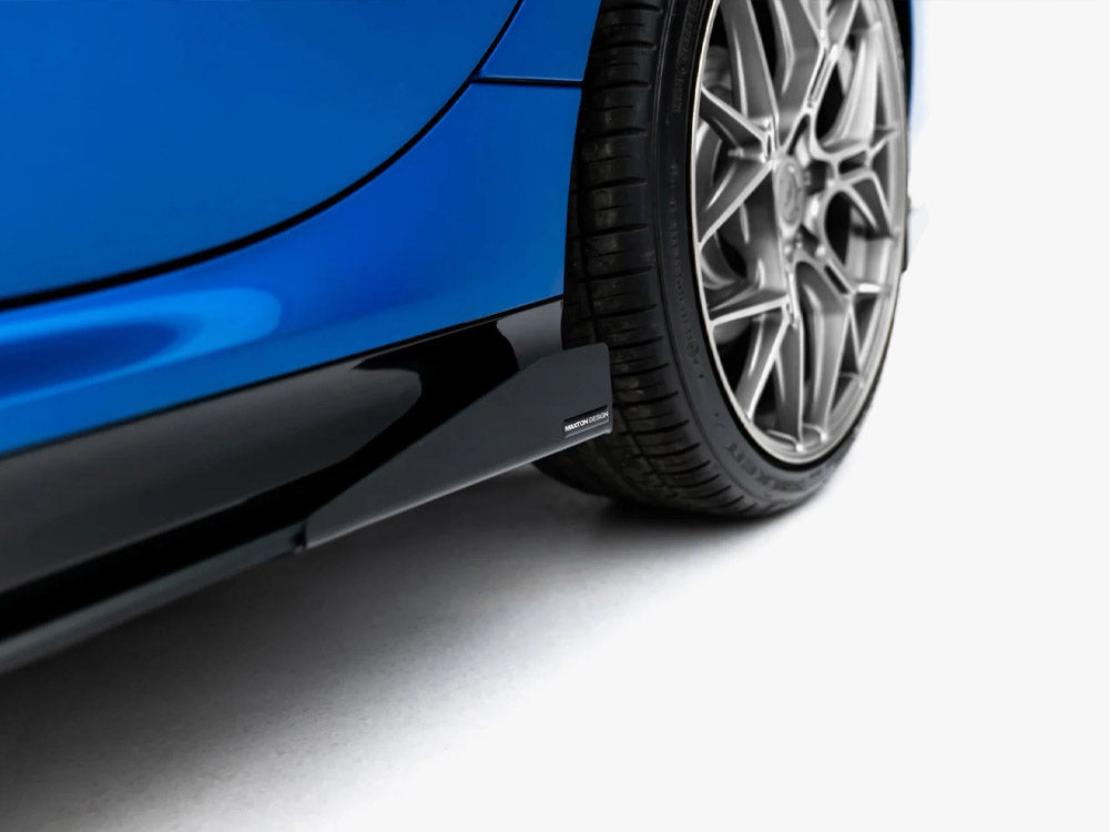 Maxton Design - Street PRO Side Skirt Diffusers + Flaps BMW 2 M-Pack / M235i Gran Coupe F74