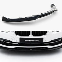 Maxton Design - Front Splitter BMW 3 Sportline Sedan / Touring F30 / F31