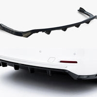 Maxton Design - Rear Splitter (Vertical Bars) BMW 3 Sportline Sedan / Touring F30 / F31