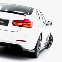 Maxton Design - Rear Splitter (Vertical Bars) BMW 3 Sportline Sedan / Touring F30 / F31