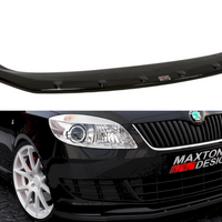 Maxton Design - FRONT SPLITTER SKODA FABIA II FACELIF MODEL, STANDARD BUMPER