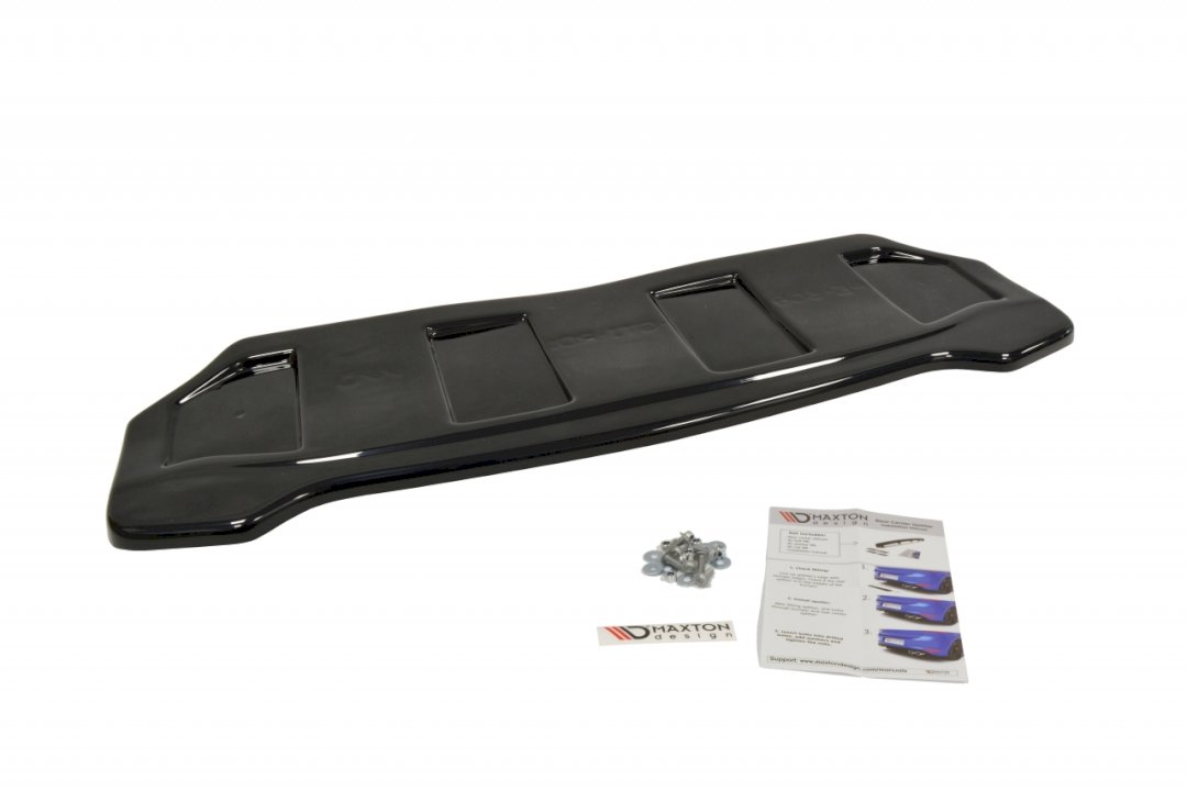 Maxton Design - CENTRAL REAR SPLITTER PEUGEOT 308 II GTI (WITHOUT VERTICAL BARS)