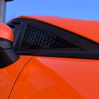 MK8 / MK8.5 Ford Fiesta Front Quarter Window Panels - Flag Edition