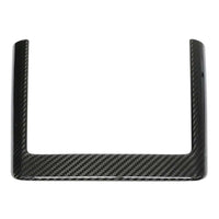 TESLA MODEL Y 2025+ FACELIFT DRY CARBON WIRELESS CHARGER FRAME COVER - V1