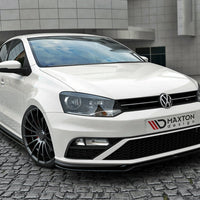 Maxton Design - FRONT SPLITTER V.2 VW POLO MK5 GTI (FACELIFT) (2014-2017)