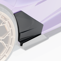 LAMBORGHINI REVUELTO MATTE CARBON FIBRE DOOR TRIM - CT DESIGN
