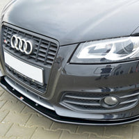 Maxton Design - FRONT SPLITTER V.2 AUDI S3 8P (FACELIFT MODEL) 2009-2013