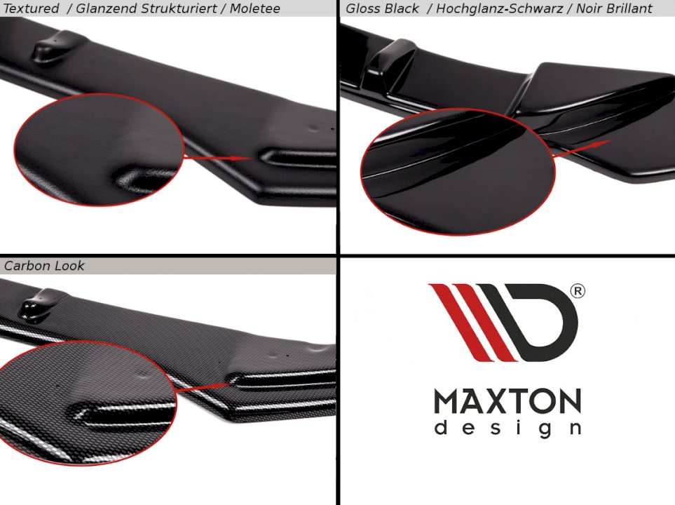 Maxton Design - EXTENSION OF REAR WINDOW SKODA SUPERB MK3 LIFTBACK (2015-19)