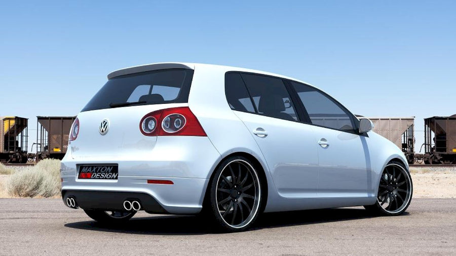 Maxton Design - REAR VALANCE VW GOLF V R32 (WITH 2 EXHAUST HOLES)