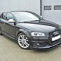 Maxton Design - FRONT SPLITTER V.2 AUDI S3 8P (FACELIFT MODEL) 2009-2013
