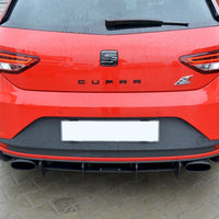Maxton Design - SEAT LEON III CUPRA REAR DIFFUSER & REAR SIDE SPLITTERS