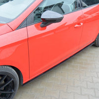 Maxton Design - RACING SIDE SKIRTS DIFFUSERS SEAT LEON III CUPRA / FR