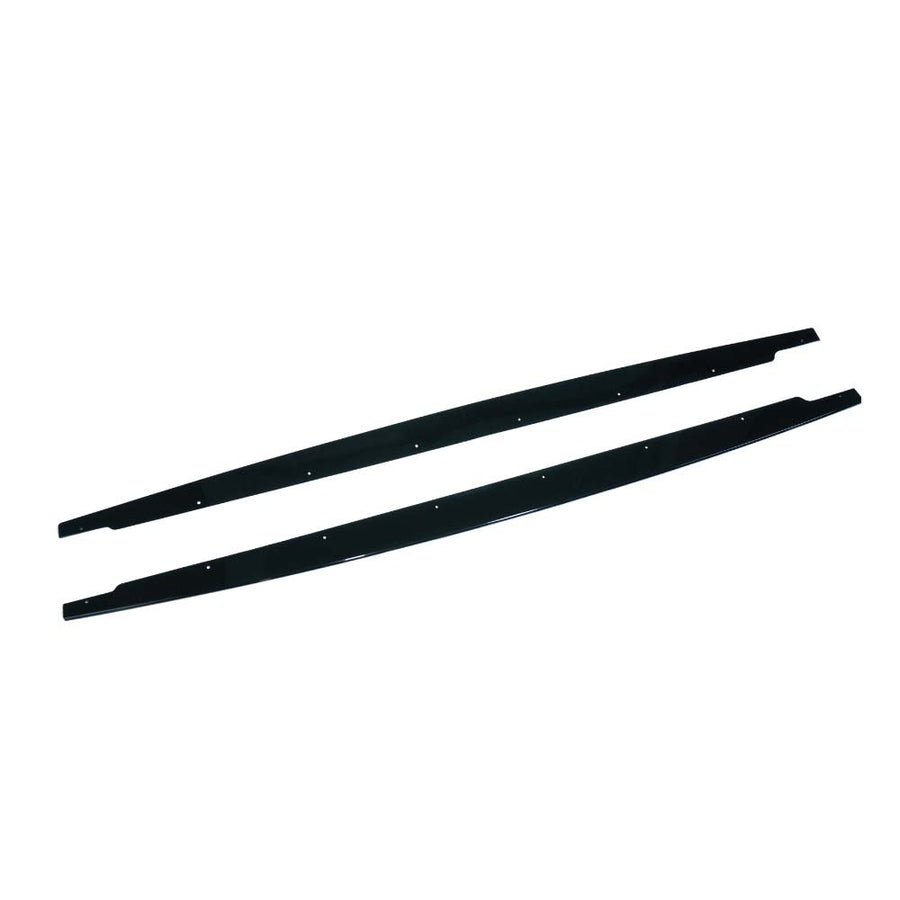 BMW 3 SERIES E90/E91 2005-2013 GLOSS BLACK SIDE SKIRTS - V2