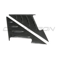 BMW G82 M3 2020+ DRY CARBON FIBRE MIRROR PILLAR TRIM