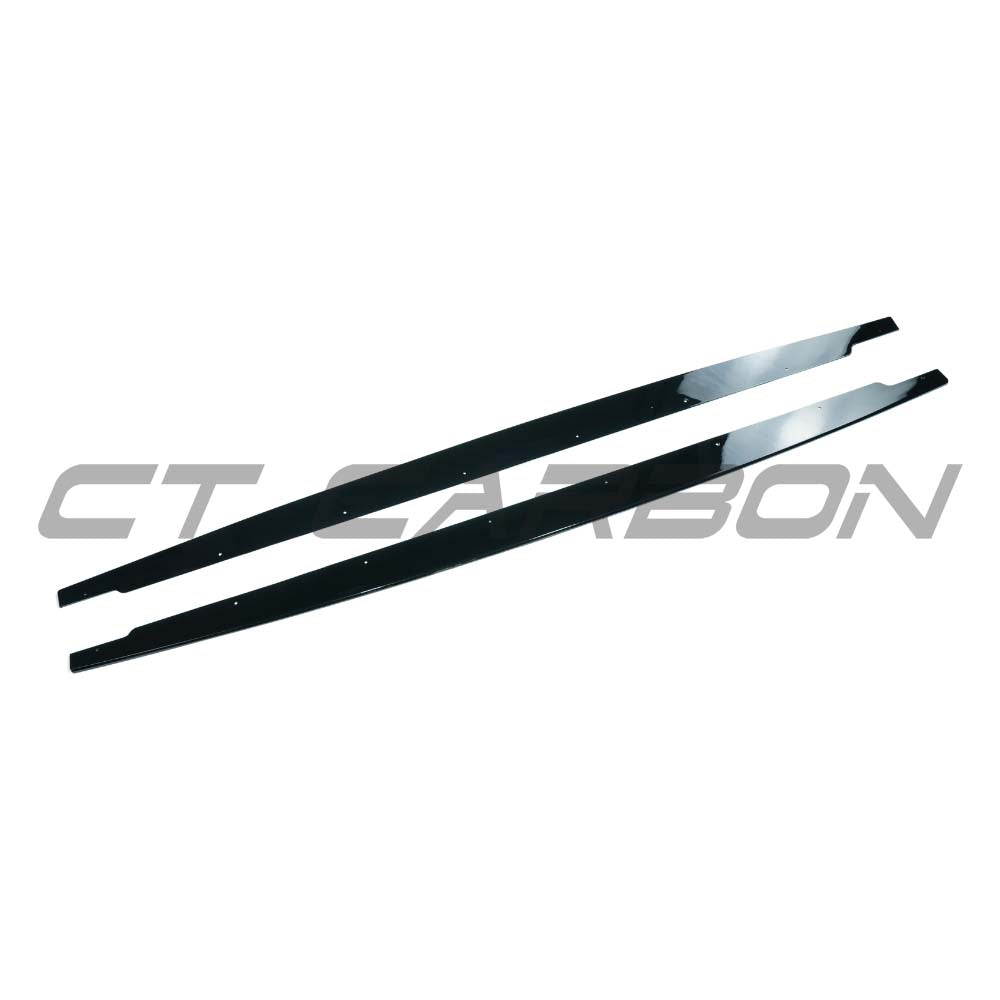 BMW 3 SERIES E92/E93 2006-2013 GLOSS BLACK SIDE SKIRTS - V1