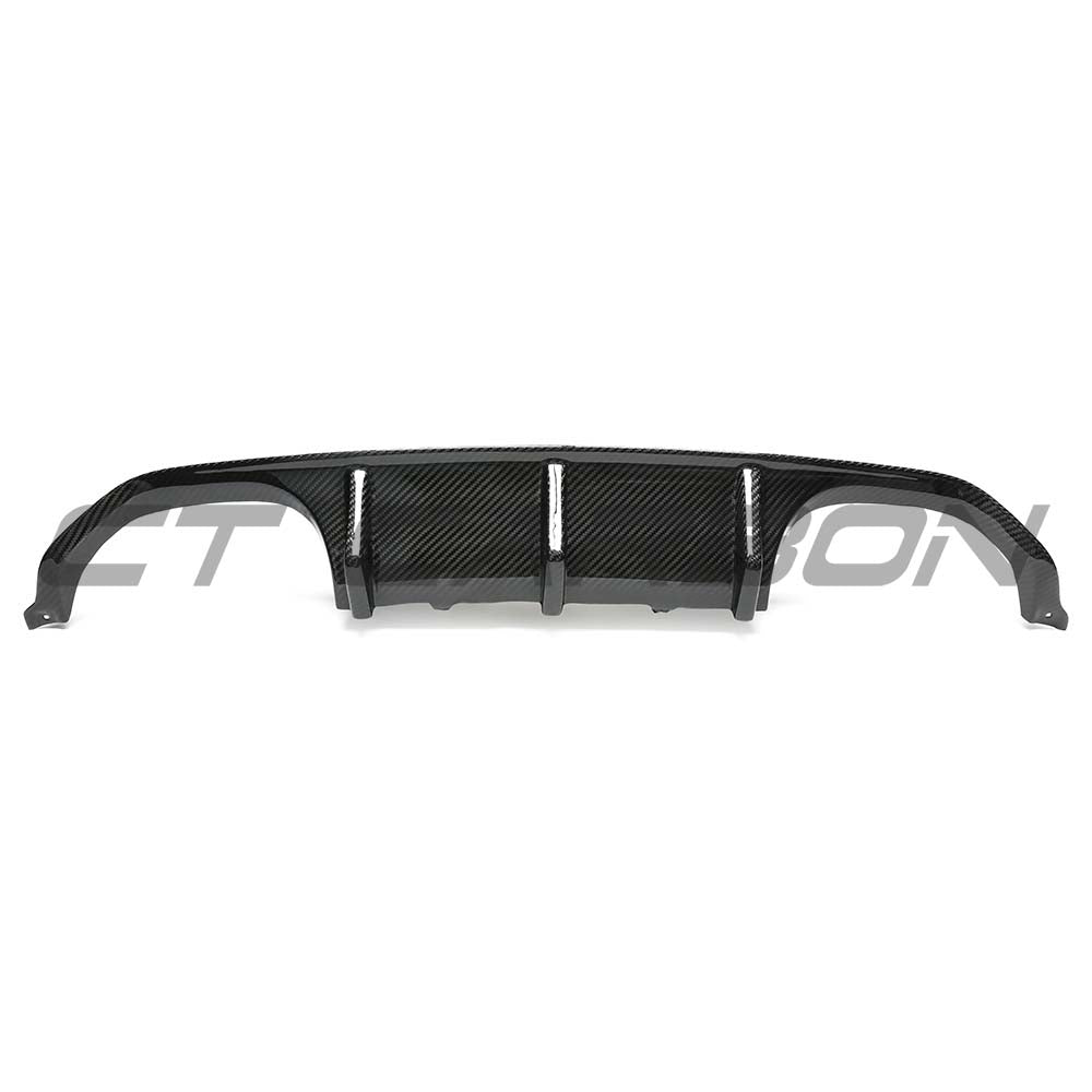 BMW M3/M4 F80/F82/F83 2014-2020 DRY CARBON FIBRE DIFFUSER - V6