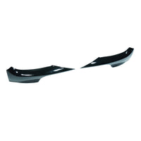 BMW E92/E93 3 SERIES 2006-2009 PRE-LCI GLOSS BLACK SPLITTER CORNERS - V2