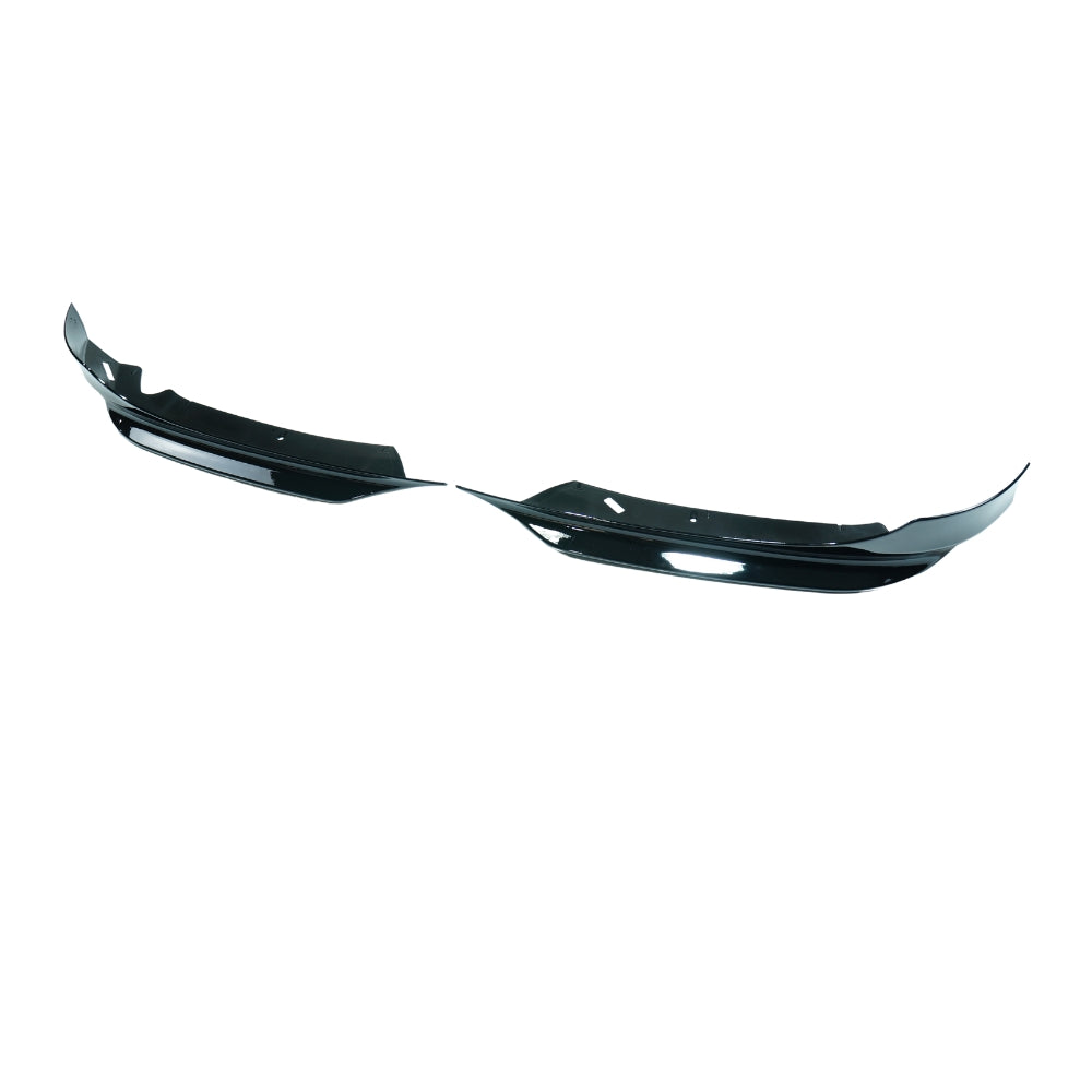 BMW E90/E91 3 SERIES LCI SE 2009-2011 GLOSS BLACK SPLITTER CORNERS - V1
