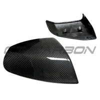 AUDI Q5/Q7 2015+ DRY CARBON FIBRE MIRROR COVER REPLACEMENTS - LHD & RHD