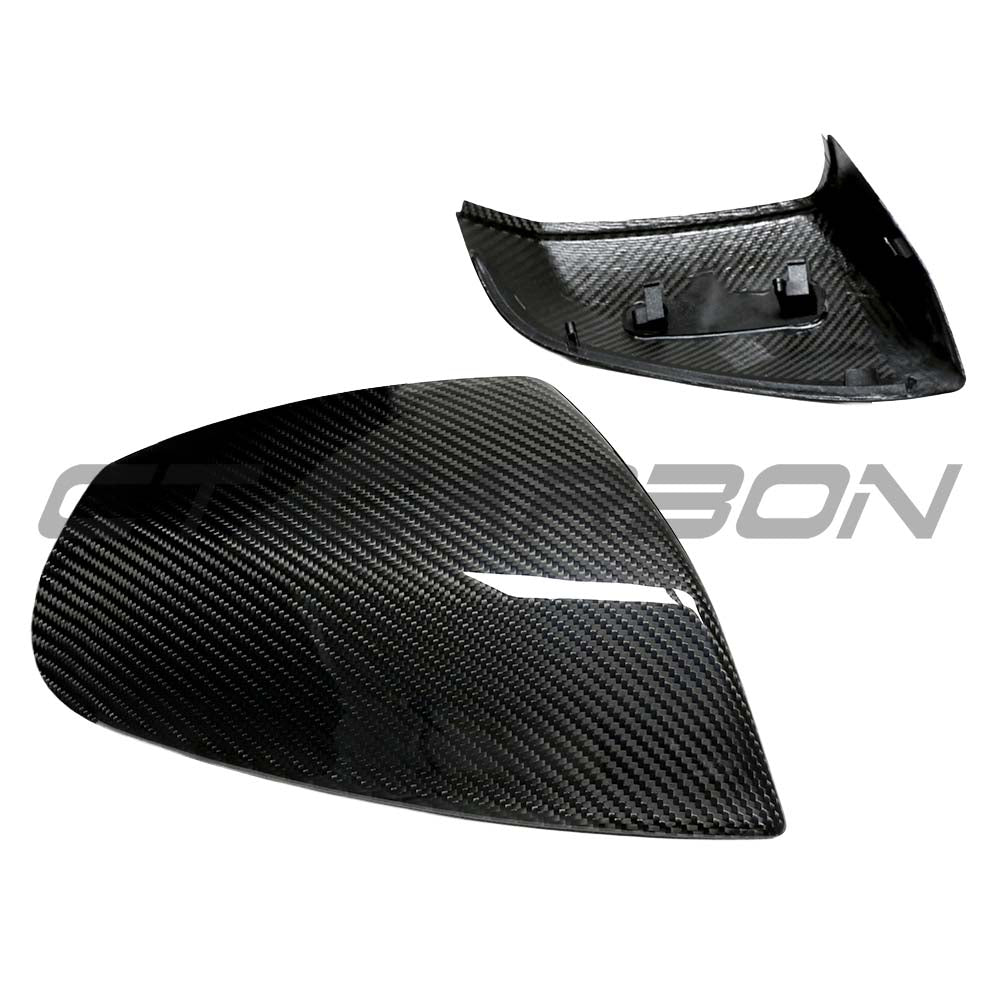 AUDI Q5/Q7 2015+ DRY CARBON FIBRE MIRROR COVER REPLACEMENTS - LHD & RHD