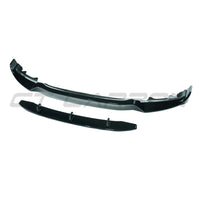 BMW X6 F16 2014-2018 GLOSS BLACK SPLITTER