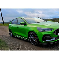 Focus MK4 ST/ST-Line Side Skirt Extensions (Gloss Black)