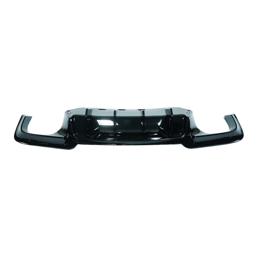 BMW 5 SERIES F10/F11 2011-2017 GLOSS BLACK DIFFUSER - QUAD TIP
