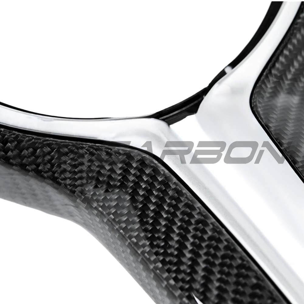 BMW Fxx M CAR CARBON FIBRE STEERING WHEEL TRIM